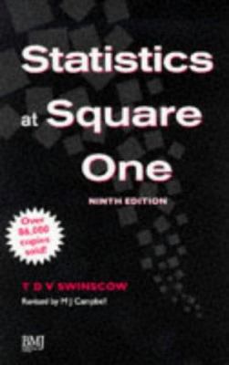 Statistics at Square One 9th Edn 0727909169 Book Cover