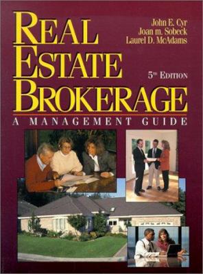 Real Estate Brokerage: A Management Guide 0793131553 Book Cover