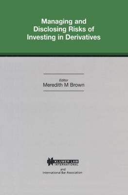 Managing and Disclosing Risks of Investing in D... 9041109307 Book Cover