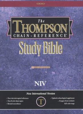 Thompson Chain-Reference Study Bible-NIV 0887070078 Book Cover