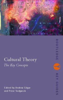 Cultural Theory: The Key Concepts 0415284260 Book Cover