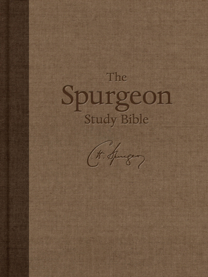 CSB Spurgeon Study Bible, Brown Hardcover B0GJ3GD7CT Book Cover