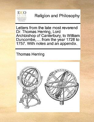 Letters from the Late Most Reverend Dr. Thomas ... 1140917013 Book Cover
