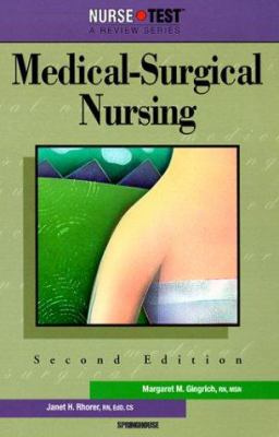 Nursetest: Medical-Surgical Nursing 1582550034 Book Cover