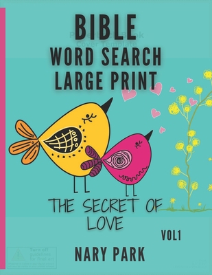 Bible Word Search Large Print [Large Print] B08YNPF4DX Book Cover