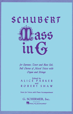 Mass in G: Satb 0793554829 Book Cover