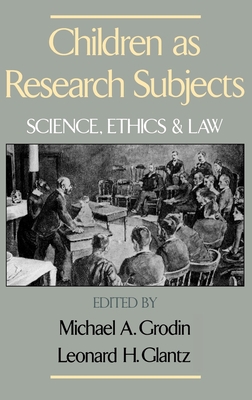 Children as Research Subjects: Science, Ethics,... B003QGB4JG Book Cover