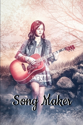 Song Maker: Lined Sheet Music Notebook & Wide Staff Blank Manuscript Paper | 6 Staves Per Page Notebook / Journal Gift, 100 Pages, 6x9, Girl Guitar Cover, Matte Finish