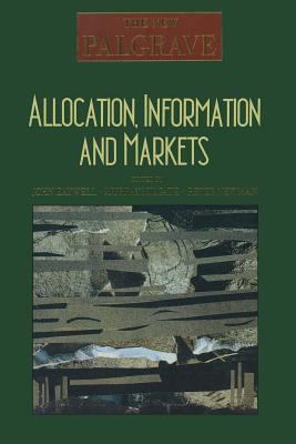 Allocation, Information and Markets 033349539X Book Cover