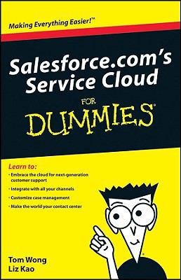 Salesforce.com's Service Cloud for Dummies 0470589078 Book Cover