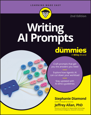 Writing AI Prompts for Dummies 1394463154 Book Cover