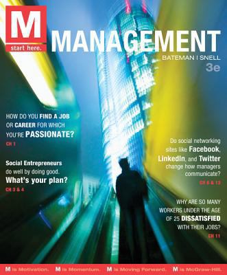 M: Management, 3rd Edition 007802952X Book Cover