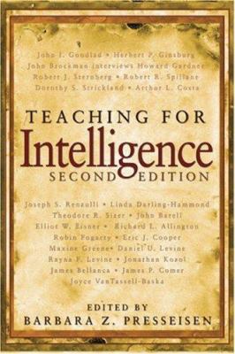 Teaching for Intelligence 1412955556 Book Cover