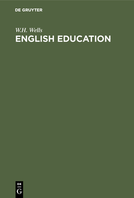 English Education: The Law, the Church and the ... 3486739247 Book Cover