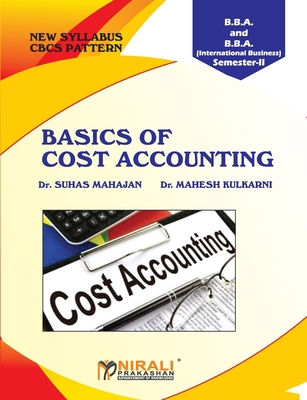 Basics of Cost Accounting [Marathi] 9389825113 Book Cover