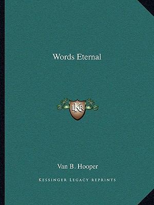 Words Eternal 116382142X Book Cover
