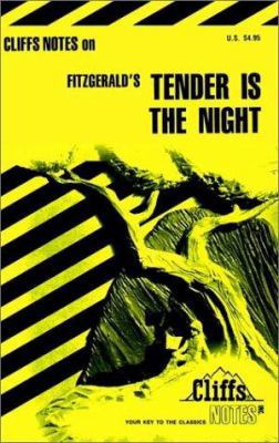 Cliffsnotes Tender Is the Night 0822012413 Book Cover