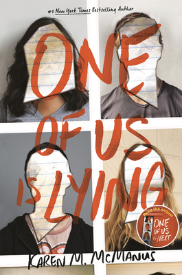 One of Us Is Lying [Large Print] 1432876856 Book Cover
