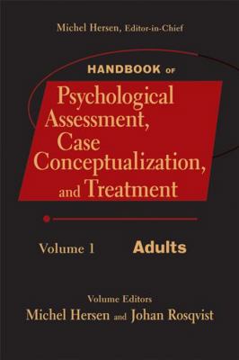 Handbook of Psychological Assessment, Case Conc... 0471779997 Book Cover