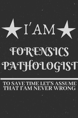 Paperback FORENSIC PATHOLOGIST : DAILY WEEKLY MONTHLY NOTEBOOK,JOURNAL PLANNER 2020 FUNNY GIFT IDEA ‘TO DO LIST’ Book