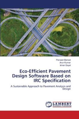 Eco-Efficient Pavement Design Software Based on... 6209137199 Book Cover