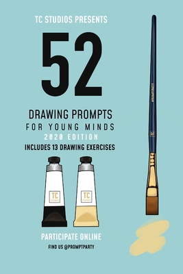 52 Drawing Prompts For Young Minds: 2020 Edition 195162601X Book Cover