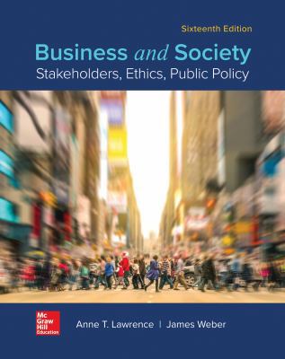 Loose-Leaf for Business and Society 1260140490 Book Cover