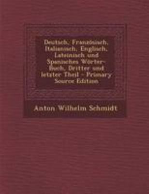 Deutsch, Franzosisch, Italianisch, Englisch, La... [German] 1295090384 Book Cover