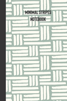 minimal stripes notebook: small lined Stripes N... 1693282976 Book Cover