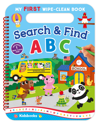 My First Wipe-Clean Book: Search & Find ABC 1638541701 Book Cover