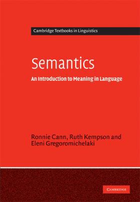 Semantics 0521819628 Book Cover