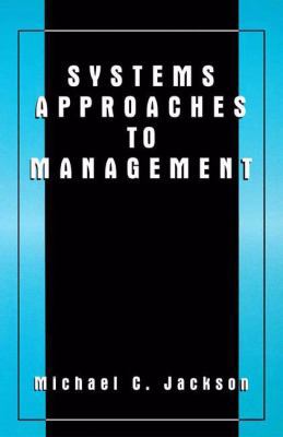 Systems Approaches to Management 1475782497 Book Cover