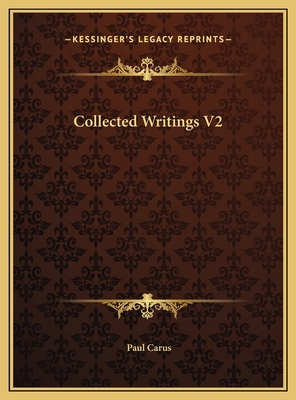 Collected Writings V2 1169821006 Book Cover