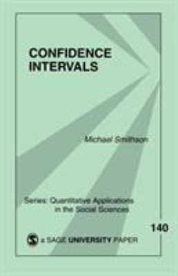 Confidence Intervals 076192499X Book Cover