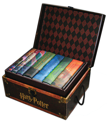 Harry Potter Hardcover Boxed Set: Books 1-7 0545044251 Book Cover