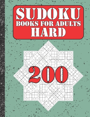 Sudoku books for adults hard: 200 Sudokus from ... B086PPCKL1 Book Cover