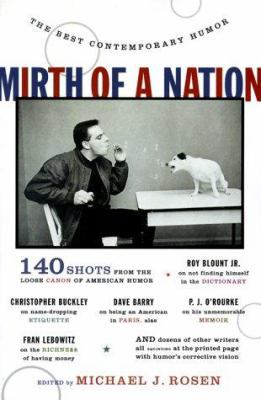 Mirth of a Nation: The Best Contemporary Humor 0060953217 Book Cover