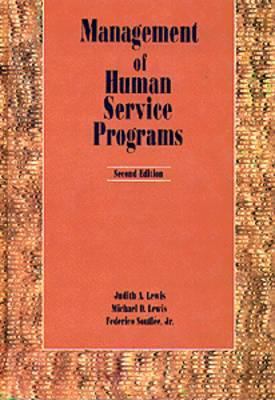 Management of Human Service Programs 0534130747 Book Cover