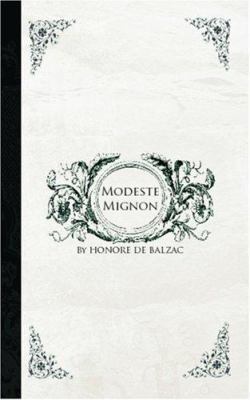 Modeste Mignon 1426404913 Book Cover