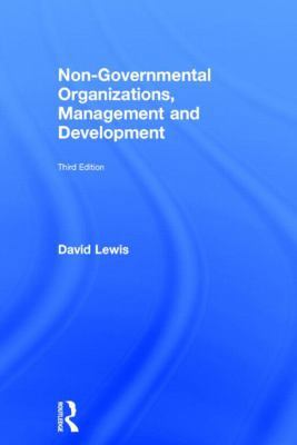 Non-Governmental Organizations, Management and ... 0415816491 Book Cover