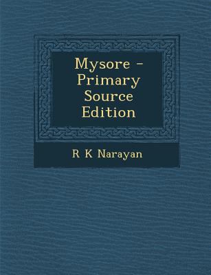 Mysore - Primary Source Edition 1293051845 Book Cover