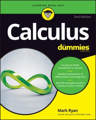 Calculus for Dummies 1119293499 Book Cover