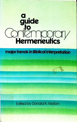Guide to Contemporary Hermeneutics: Major Trend... 0802800947 Book Cover