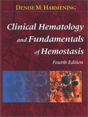 Clinical Hematology and Fundamentals of Hemostasis 0803607830 Book Cover