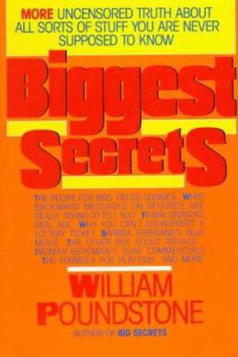 Biggest Secrets 068813792X Book Cover