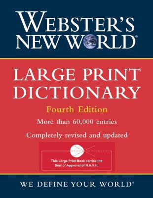 Large Print Dictionary [Large Print] 0764559362 Book Cover