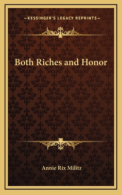 Both Riches and Honor 1164475851 Book Cover