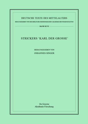 Strickers Karl Der Große [German] 3110522438 Book Cover