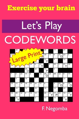 Let's Play CODEWORDS B08MRW6MWD Book Cover