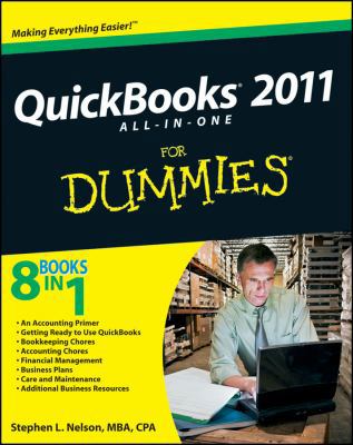 QuickBooks 2011 All-in-One For Dummies 0470646500 Book Cover